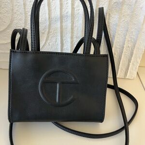 Telfar Black Mini Bag